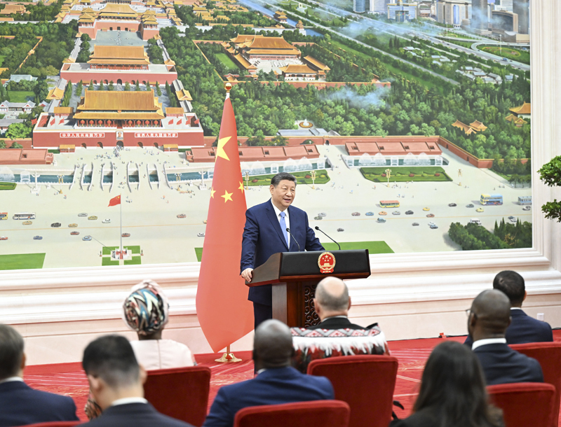 习近平接受外国新任驻华大使递交国书